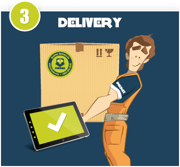 Your package will be delivered with digital proof of delivery.