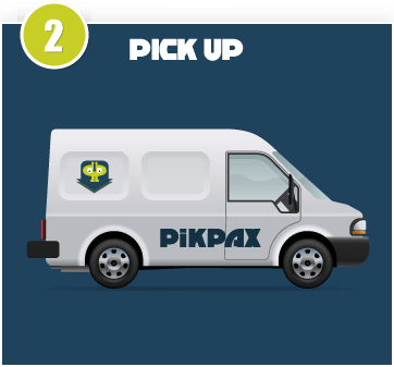 Our closest driver will pick up your package whenever it's ready.